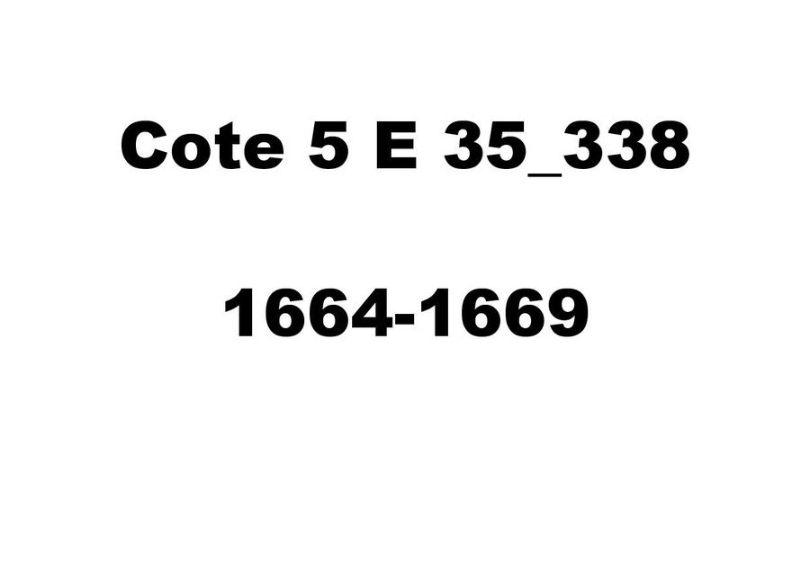 Page du registre